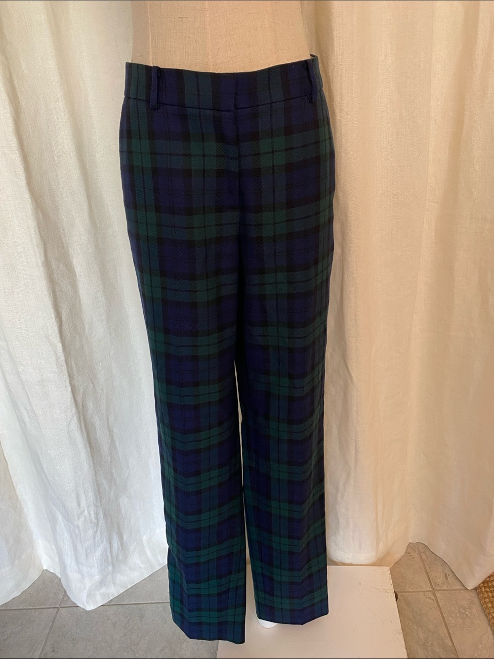 Brooks Brothers Red Fleece Wool Tartan Pants